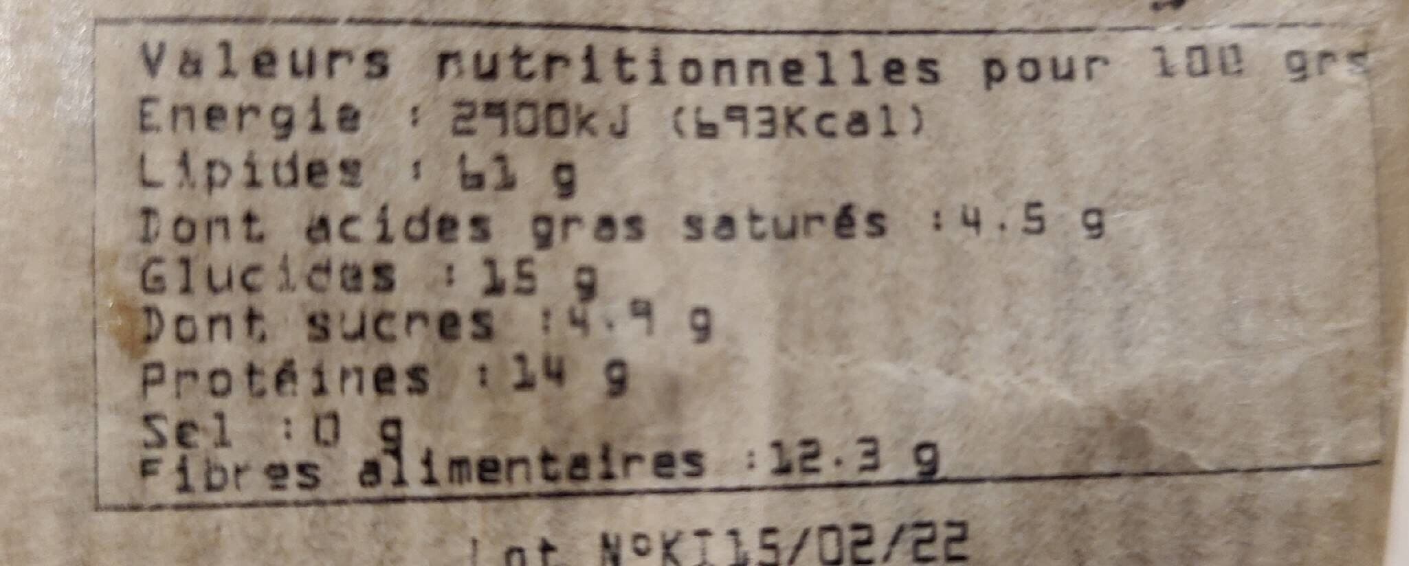 Open Food Facts Noisettes décortiquées packshot