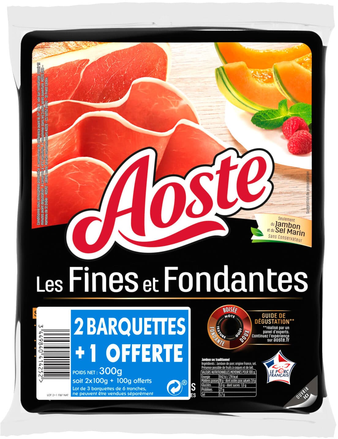 Aoste Jambon Cru packshot