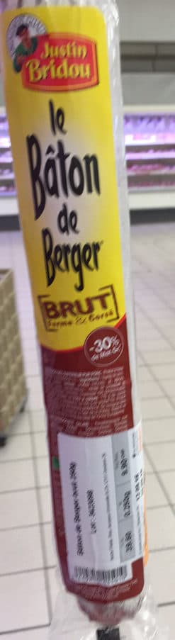 Justin Bridou Le Bâton de Berger Brut Ferme & Corsé packshot