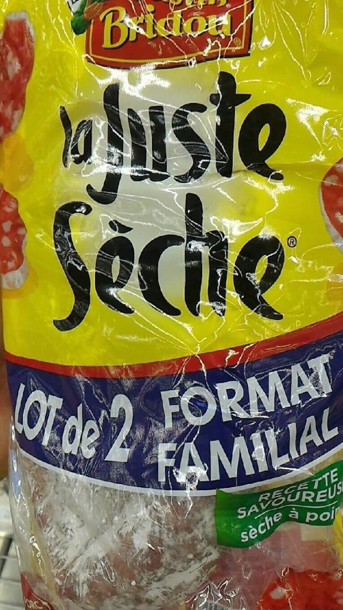 Open Food Facts Saucisson sec La Juste Sèche packshot