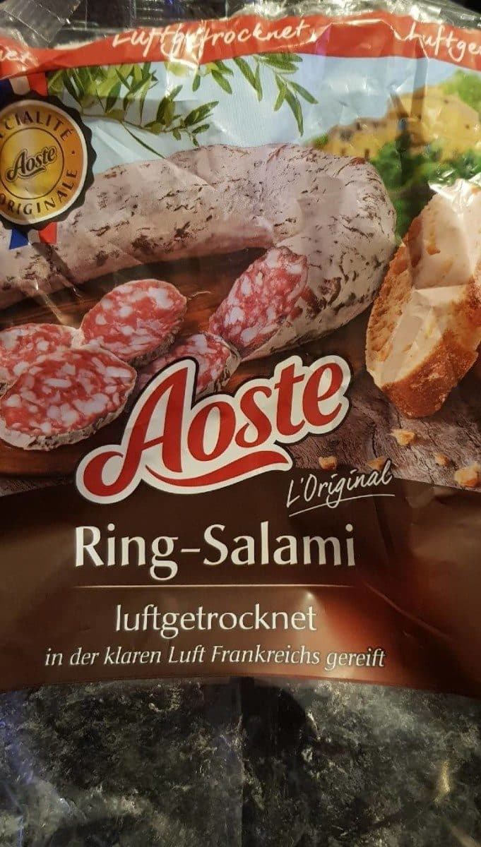 Aoste Ring-Salami packshot