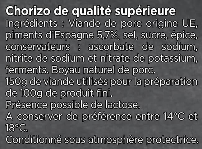 Aoste Chorizo Fort packshot