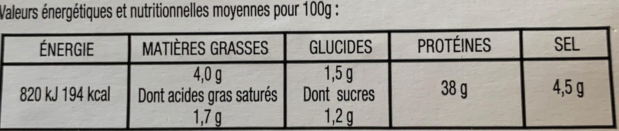 Aoste Viande des grisons packshot