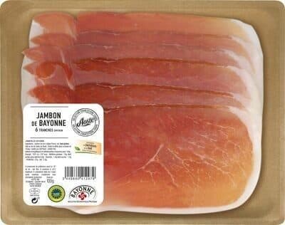 Aoste Jambon de bayonne packshot