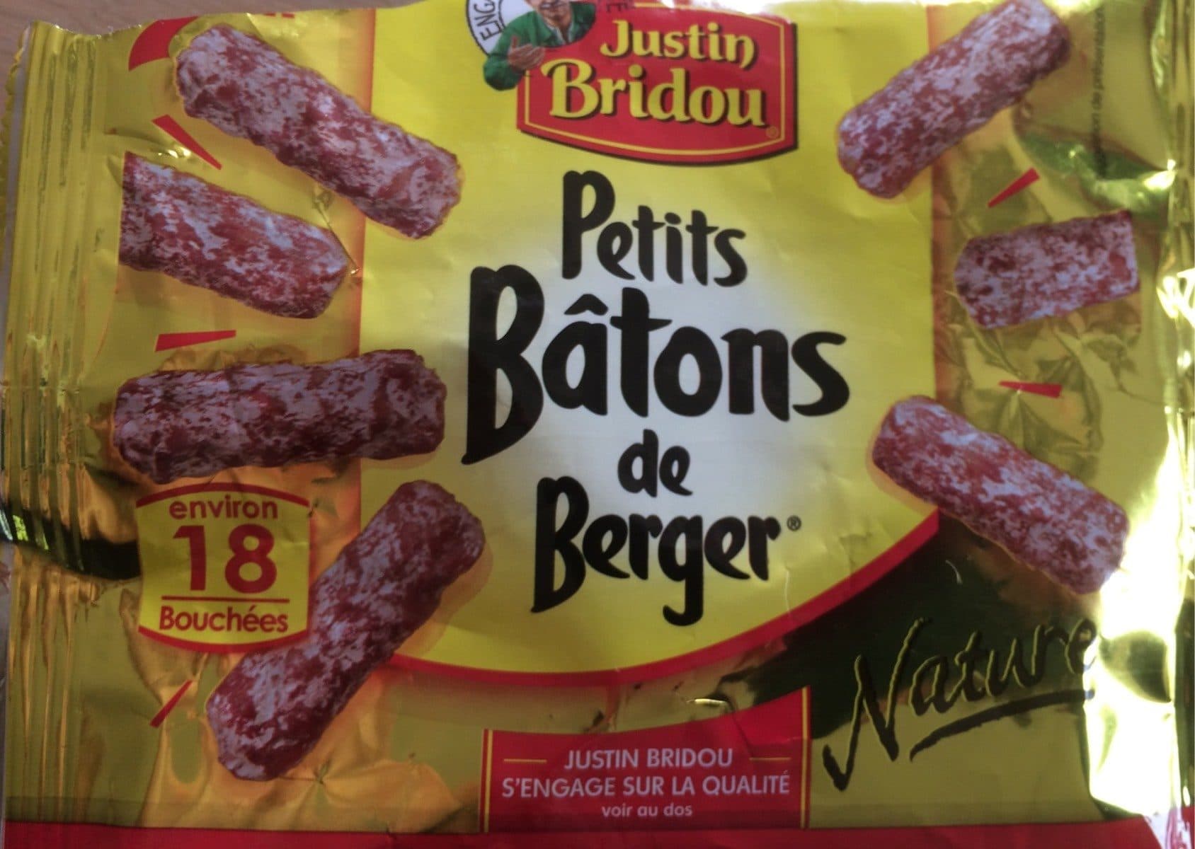 Justin Bridou Petits bâtons de berger packshot