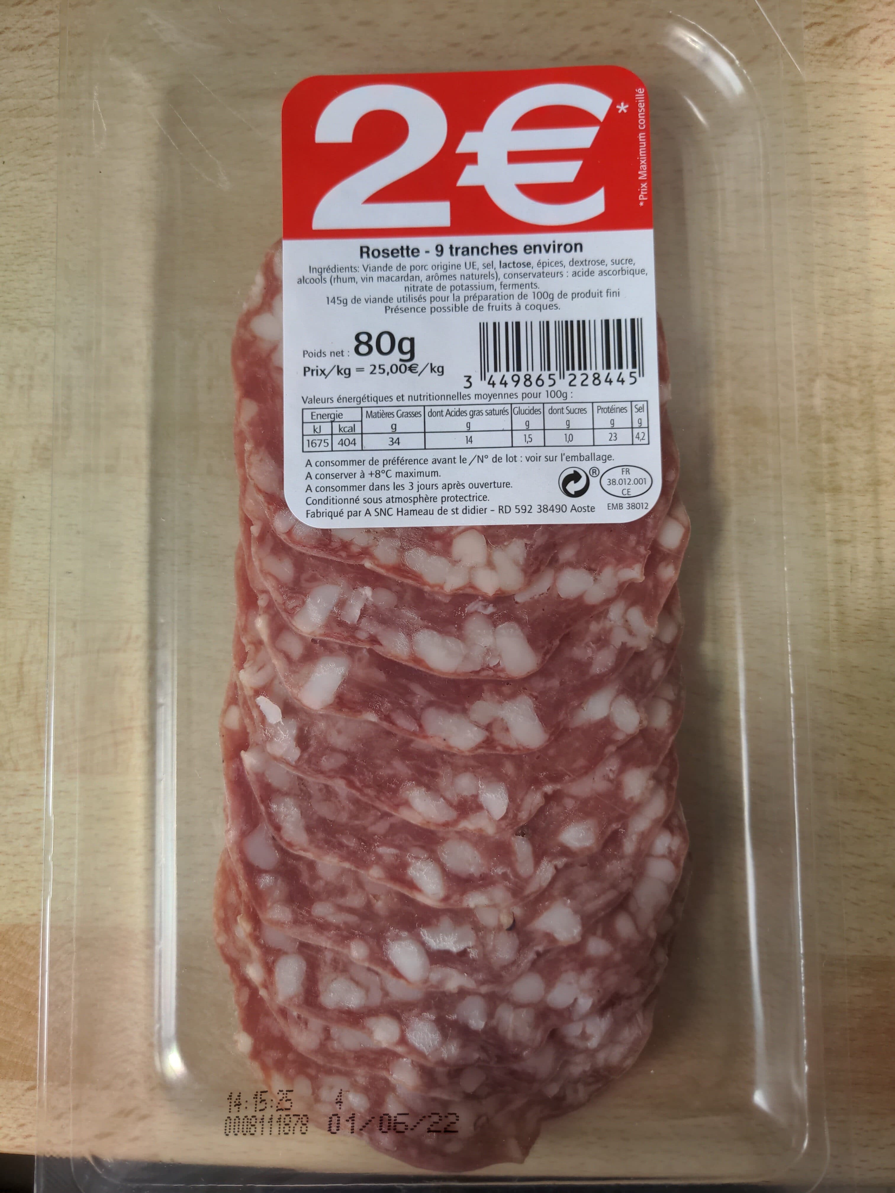Inconnue Rosette packshot