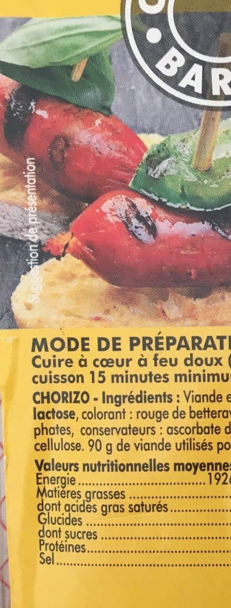 César Moroni Mini chorizo packshot