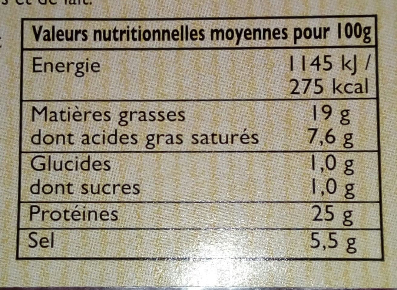 Le Mazet Jambon cru packshot