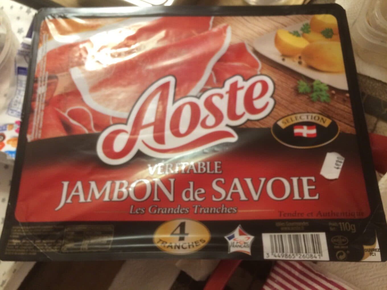 Aoste Jambon de savoie packshot