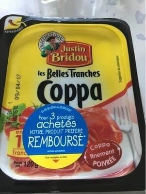 Belles Tranches Coppa packshot