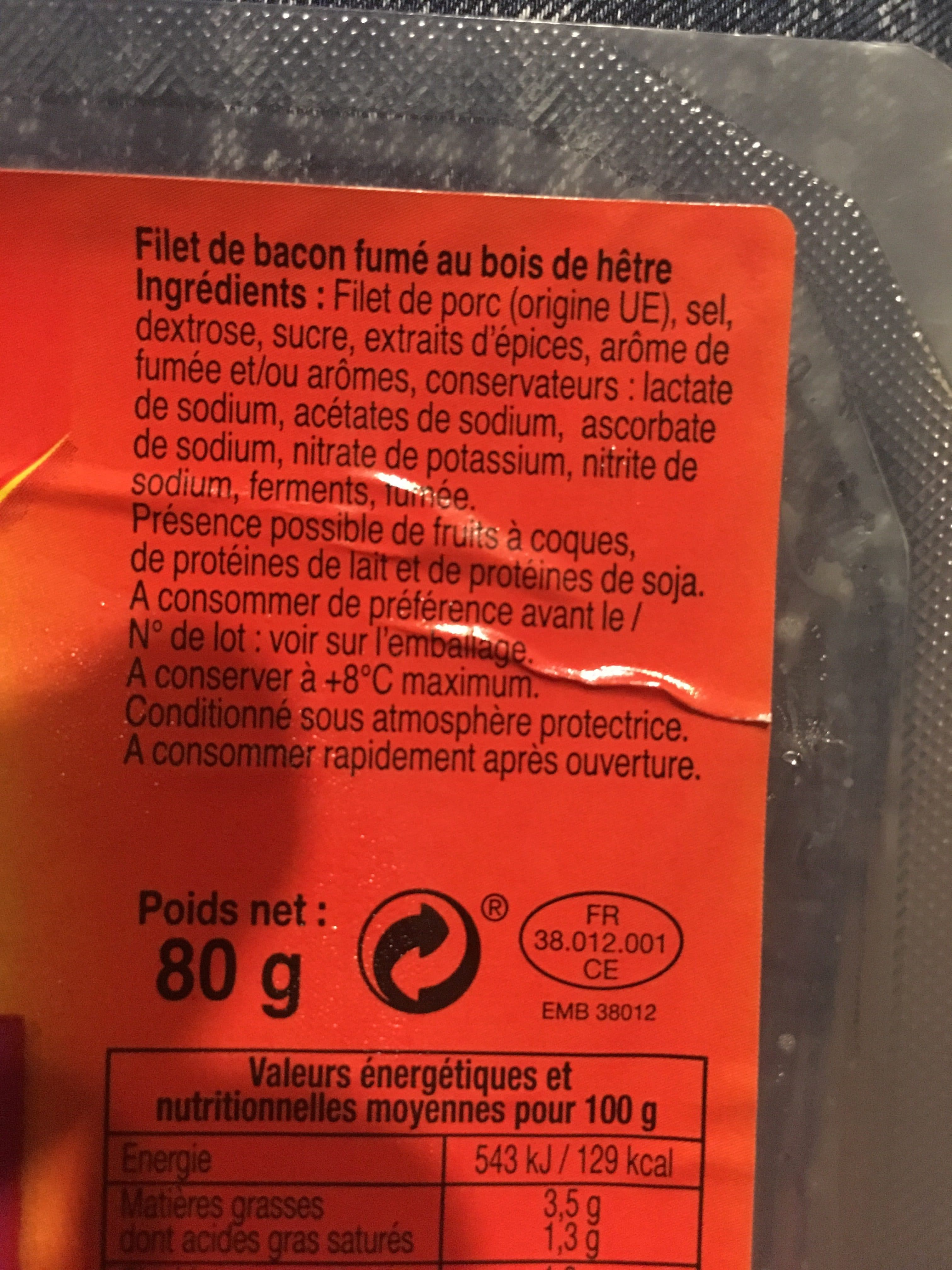 Gaul Bacon fume packshot