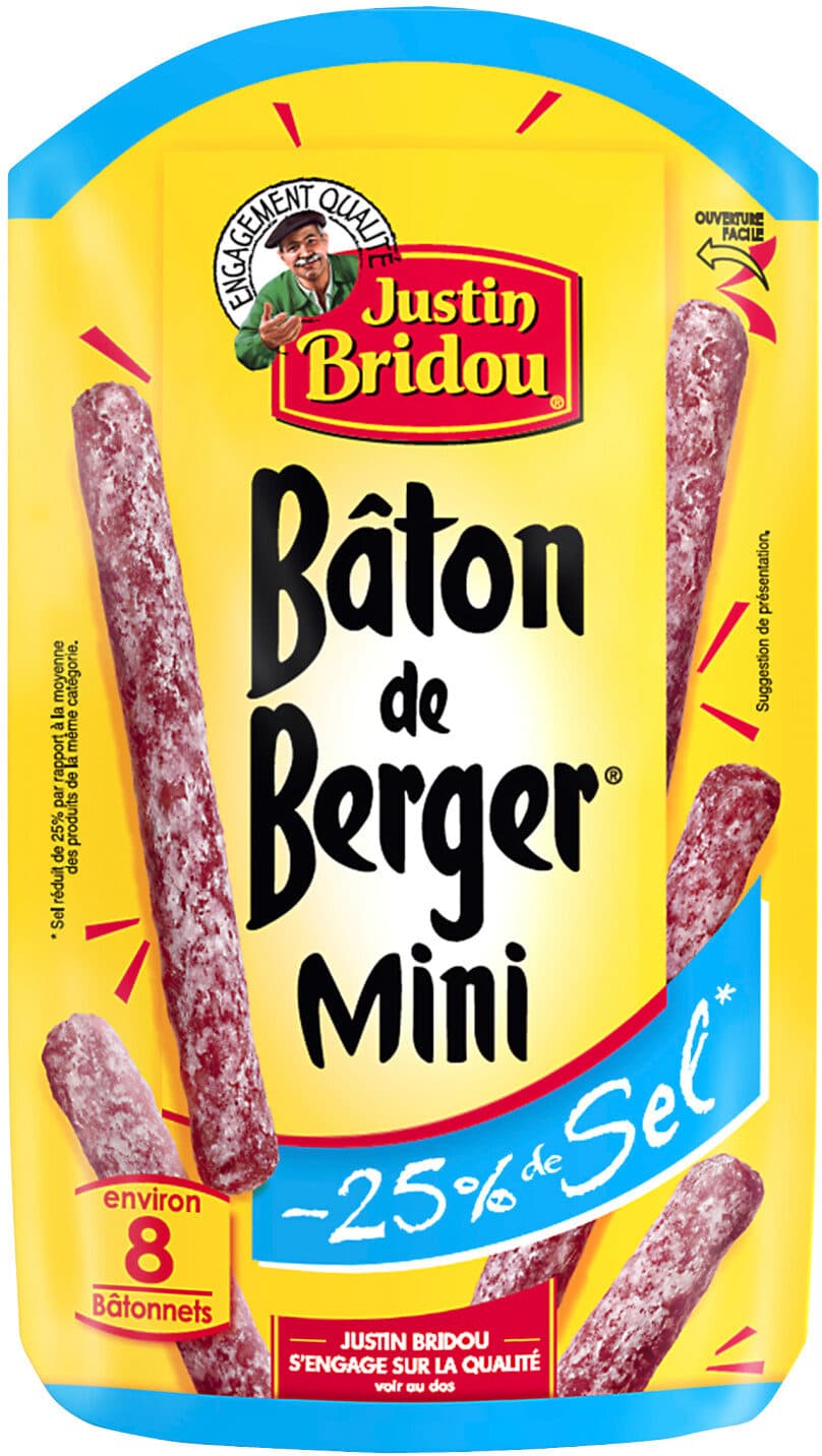 Bâton de Berger Mini Mini bâton berger -25% de sel packshot