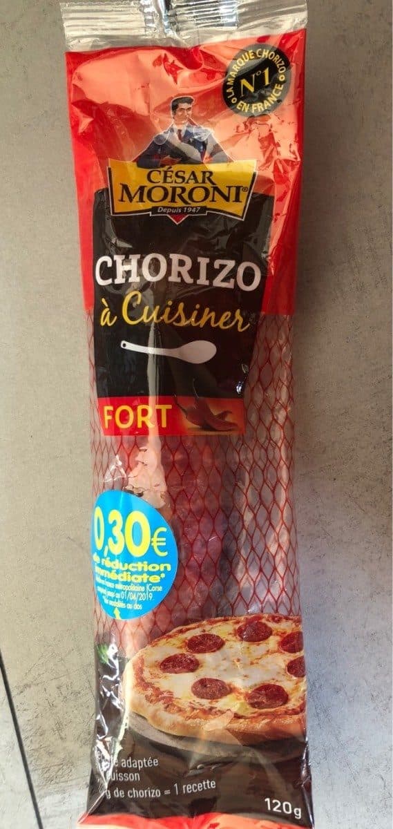 César Moroni Chorizo à cuisiné packshot