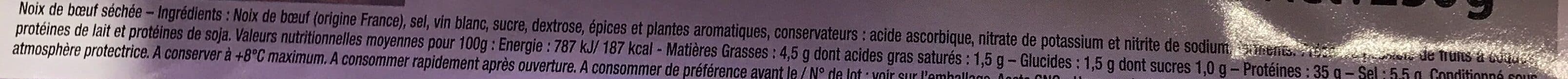 Aoste Les Tranches de Bœuf Séché packshot