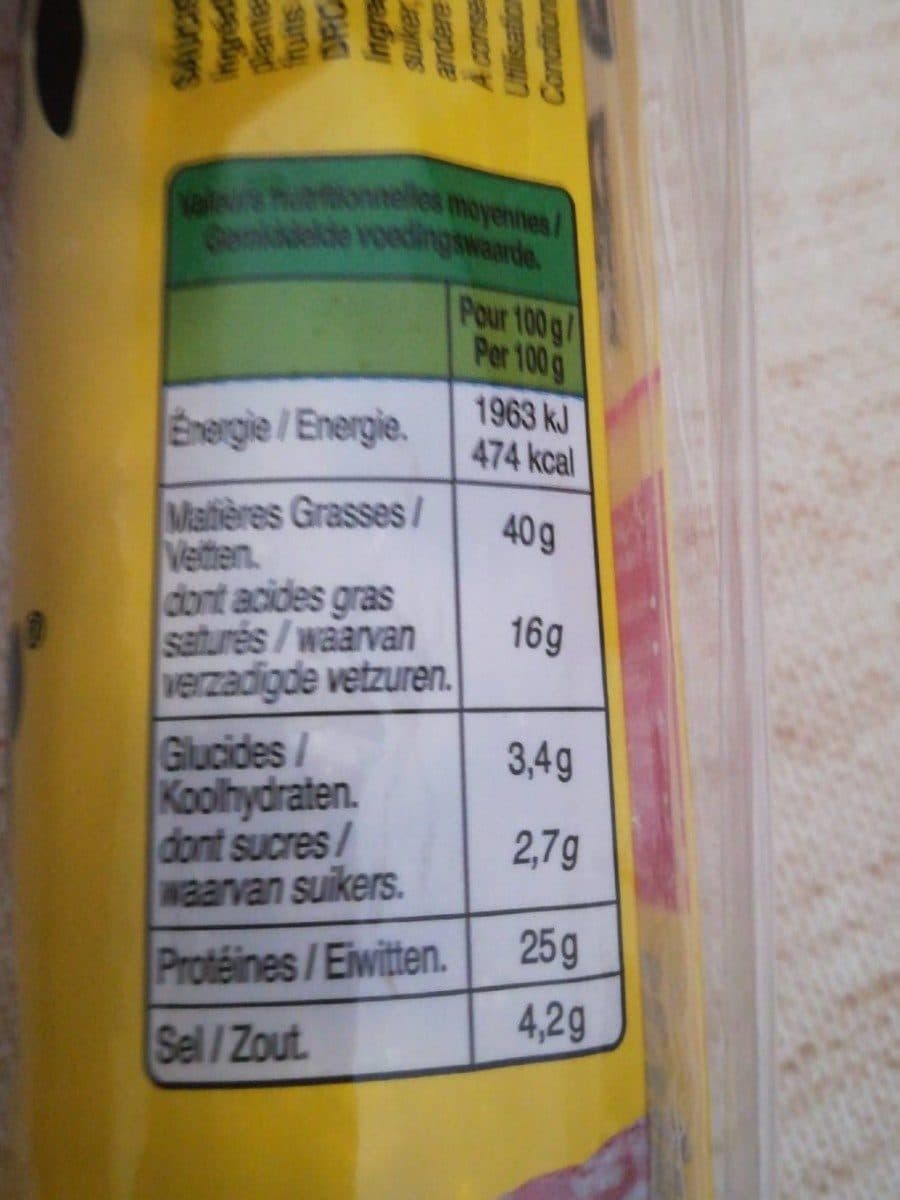 Open Food Facts Le bâton de berger aux herbes de provence packshot