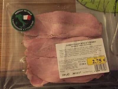 Cesare Fiorici Jambon italien packshot