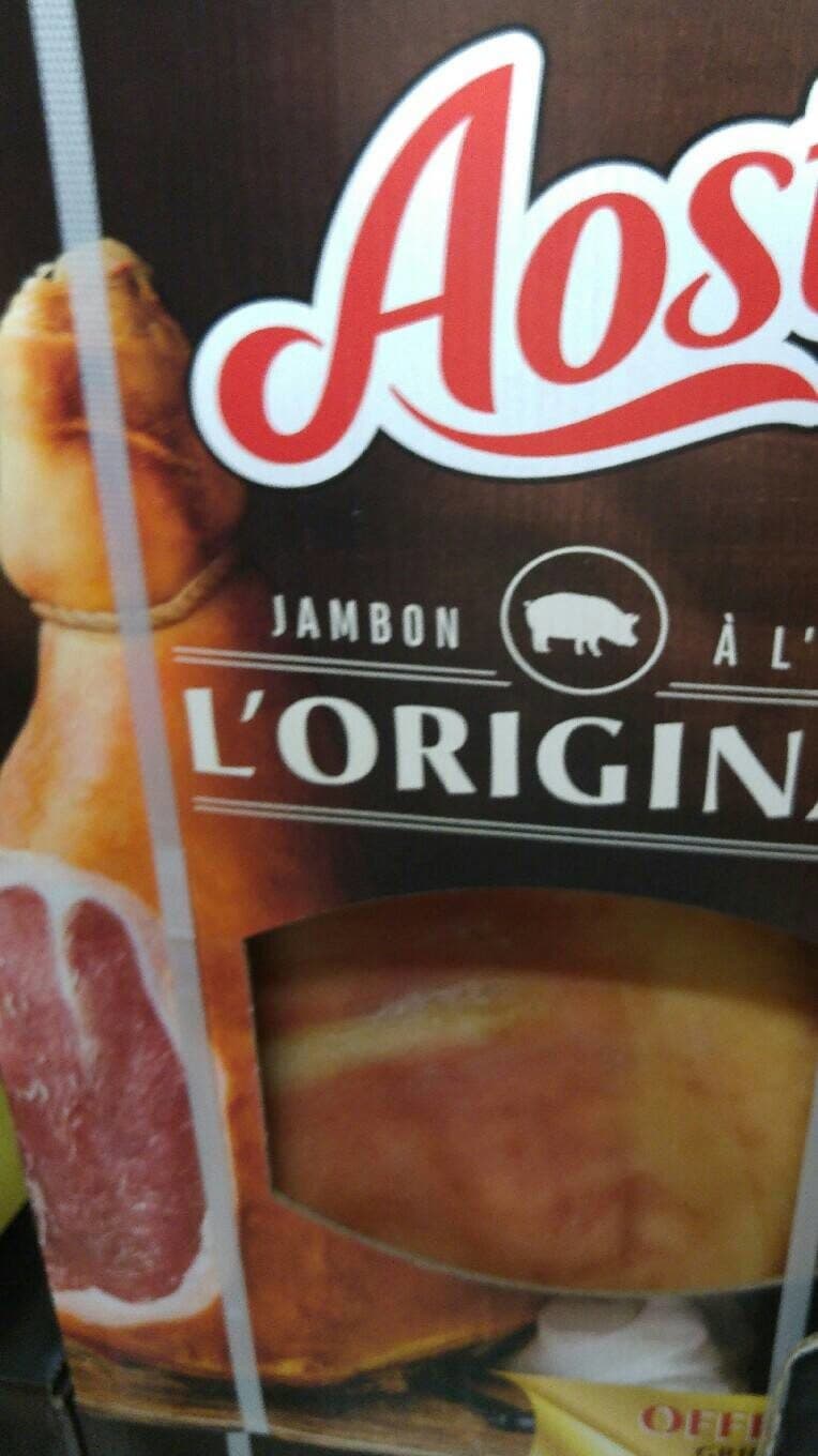 Aoste Jambon à l'os packshot