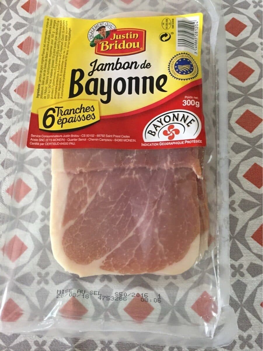 Justin Bridou Jambon de Bayonne packshot