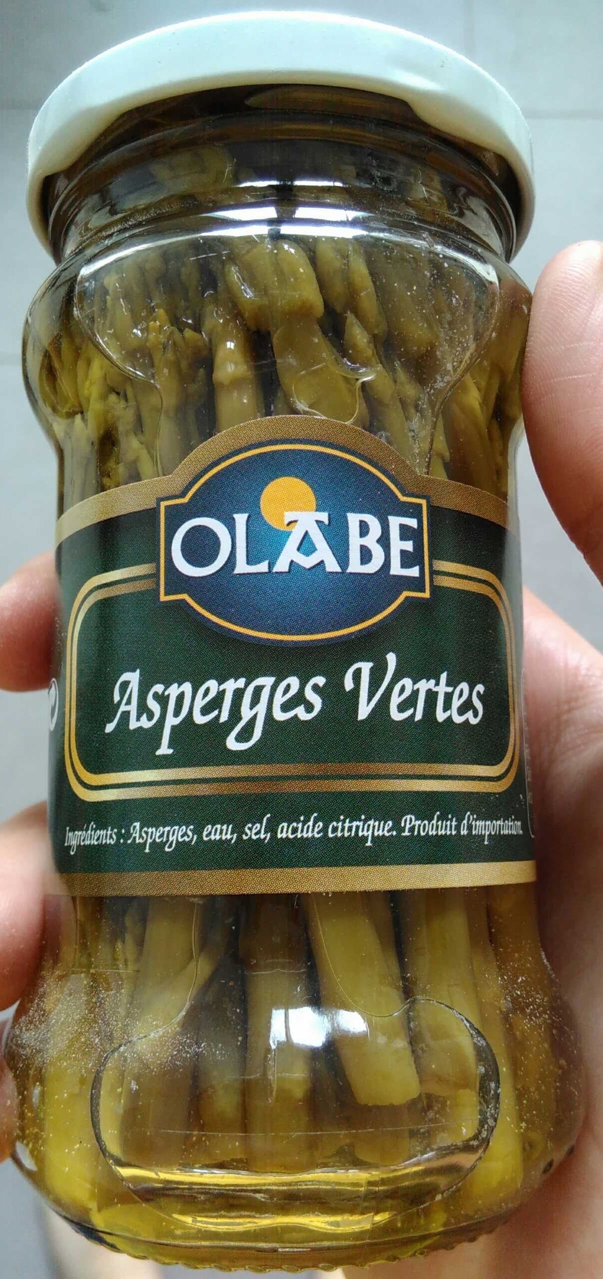 Olabe Asperges vertes packshot