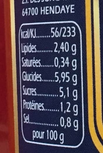 Olabe Piperade basquaise packshot