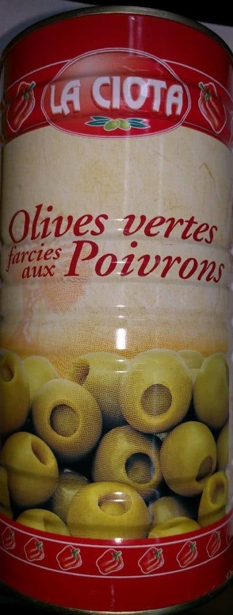 La Ciota 2 / 1 Olive Verte Farcie Poivron La Ciotat packshot