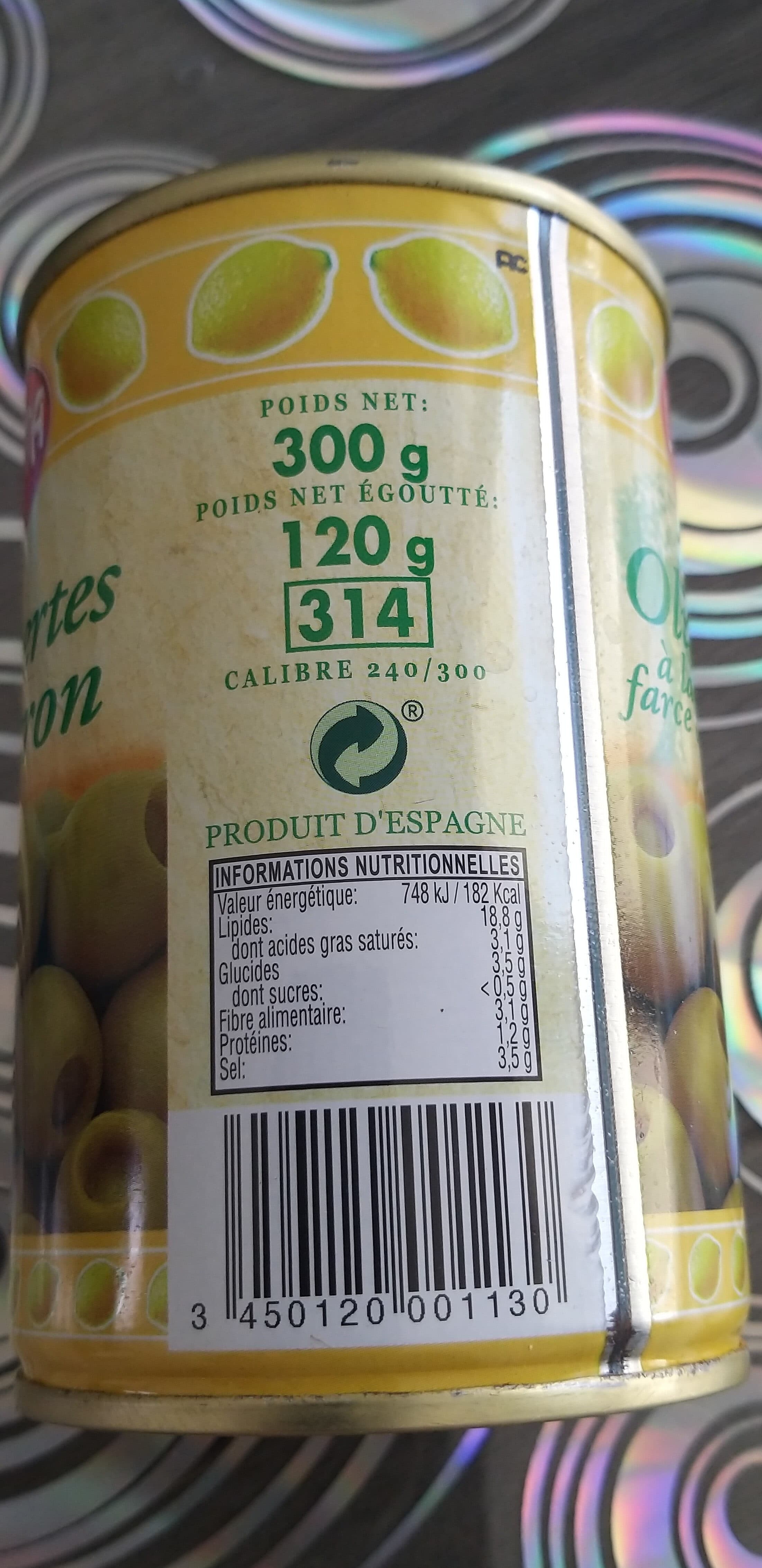 La ciota La Ciota olives au citron packshot
