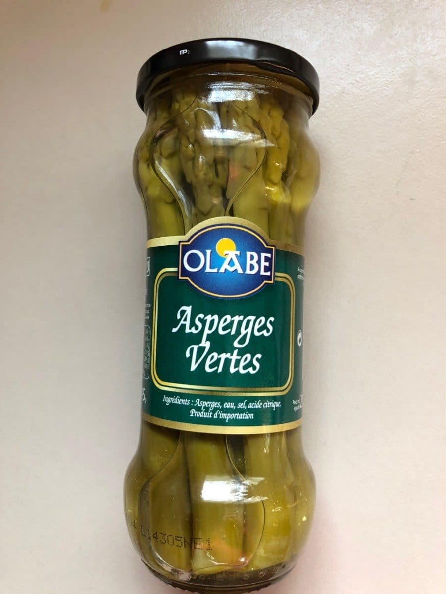 Olabe Asperge Verte Bocal 205G packshot