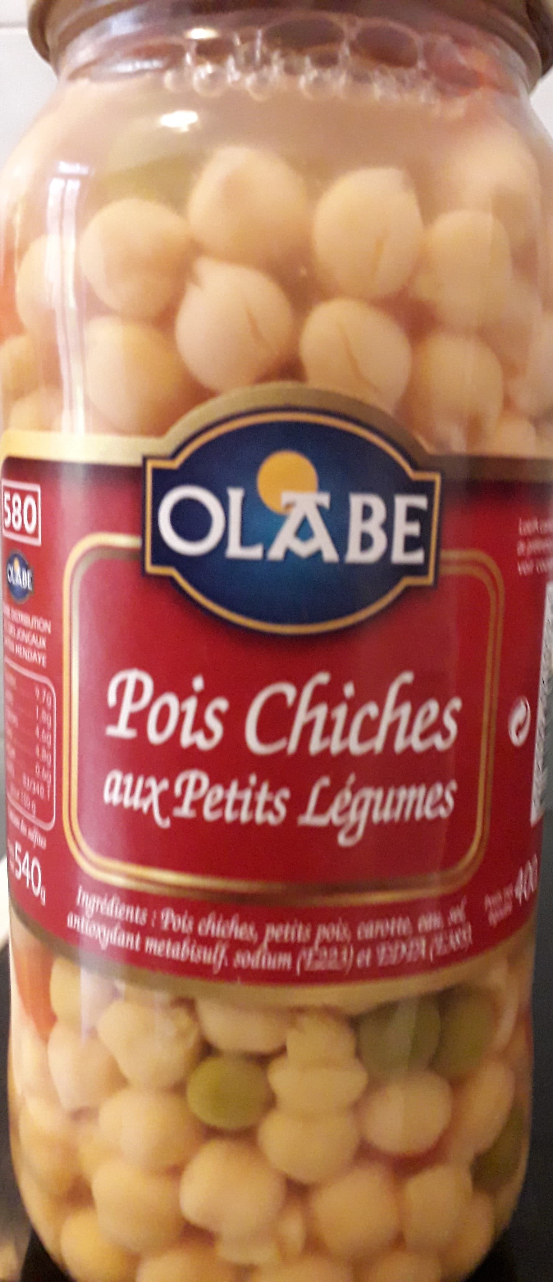 Olabe Pois Chiches Aux Petits Légumes 400 g packshot