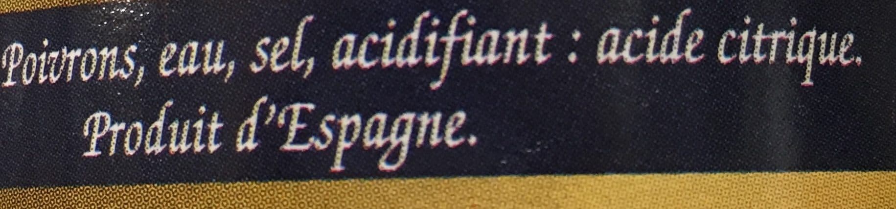 Olabe Poivrons Rouges Doux packshot