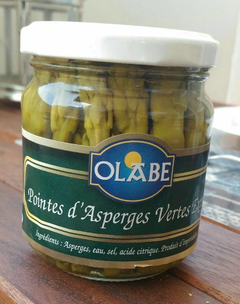 Olabe Pointes d'asperges vertes extra packshot