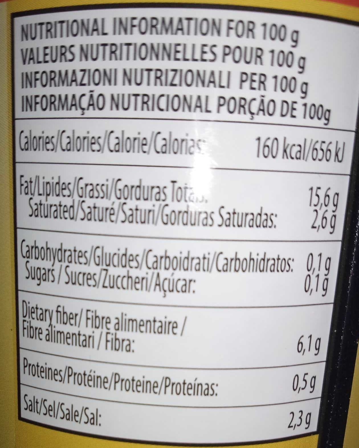 Les Olivades Olives noires entières packshot