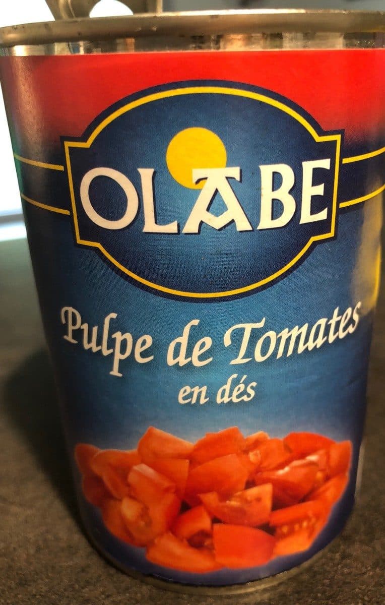 Olabe Pulpe de tomates en dés packshot