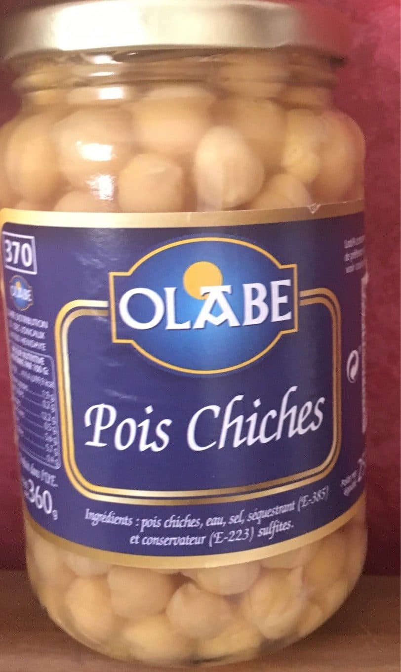 Olabe Pois chiches packshot
