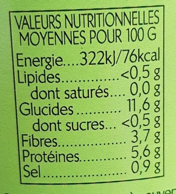Open Food Facts Lentilles Cuisinées BIO Extra packshot