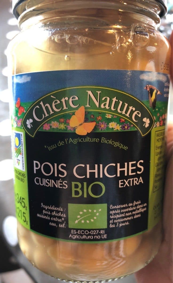 Open Food Facts Pois chiches extra bio packshot