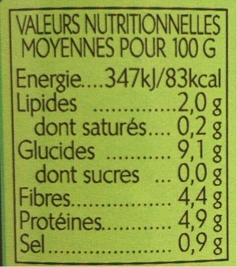 Open Food Facts Pois chiches extra bio packshot