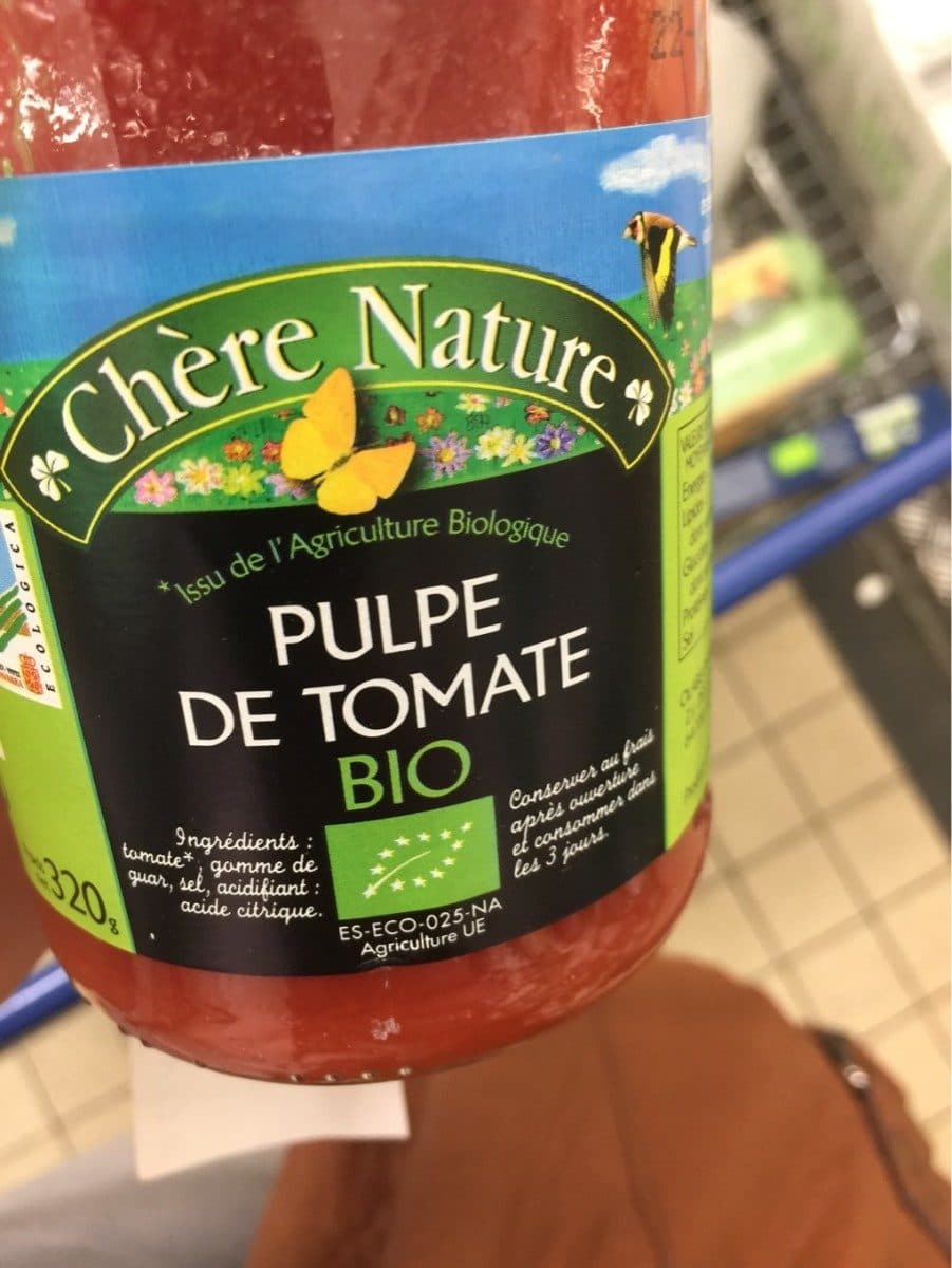 Open Food Facts Pulpe de tomate bio packshot