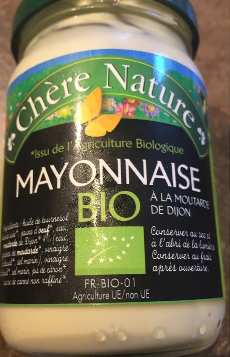 Open Food Facts Mayonnaise bio packshot