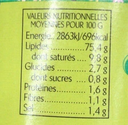 Open Food Facts Mayonnaise bio packshot