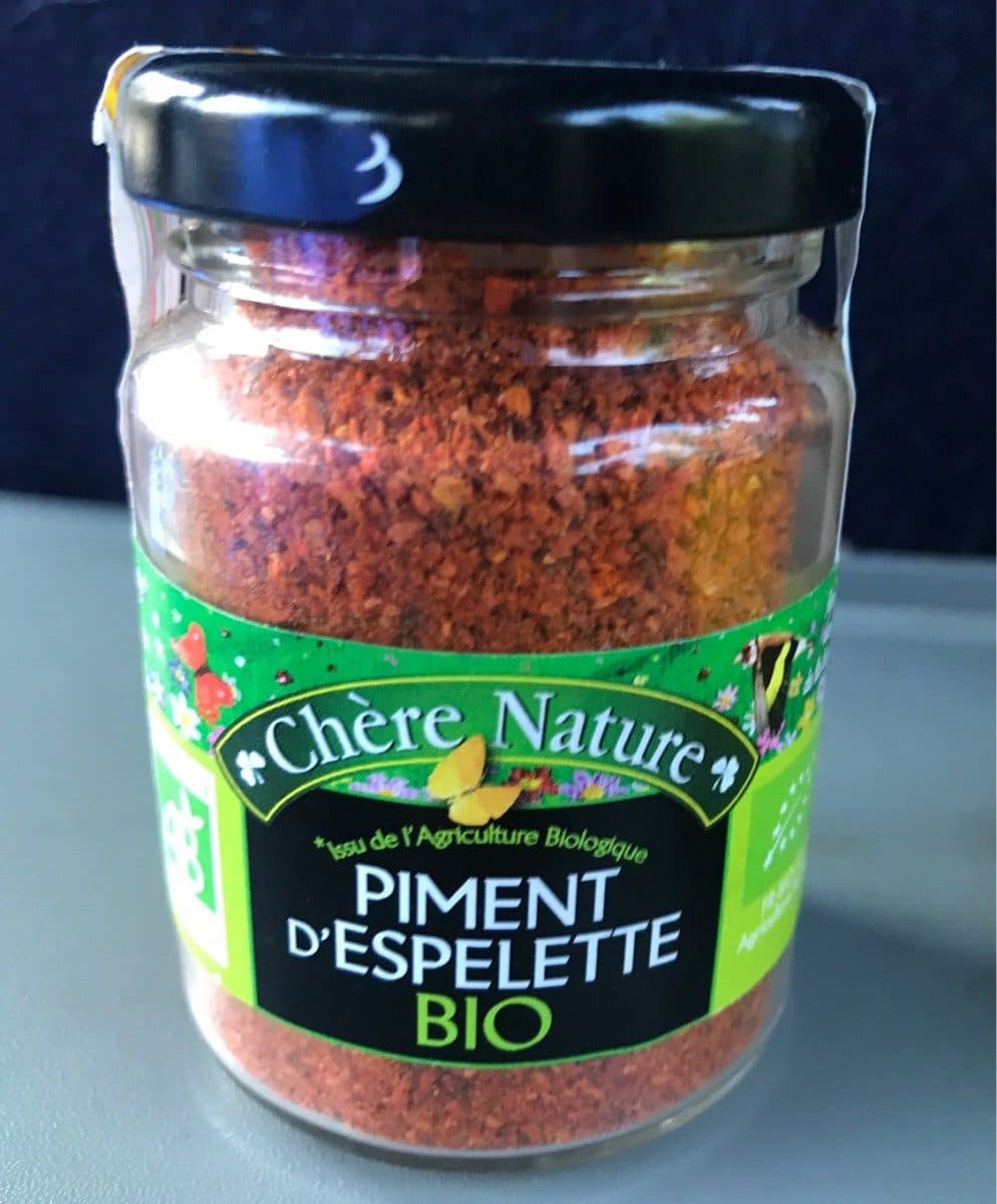 Open Food Facts Piment d'espelette Bio packshot