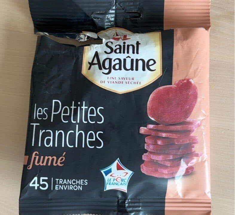 Saint Agaûne Les p'tites tranches Fumé packshot