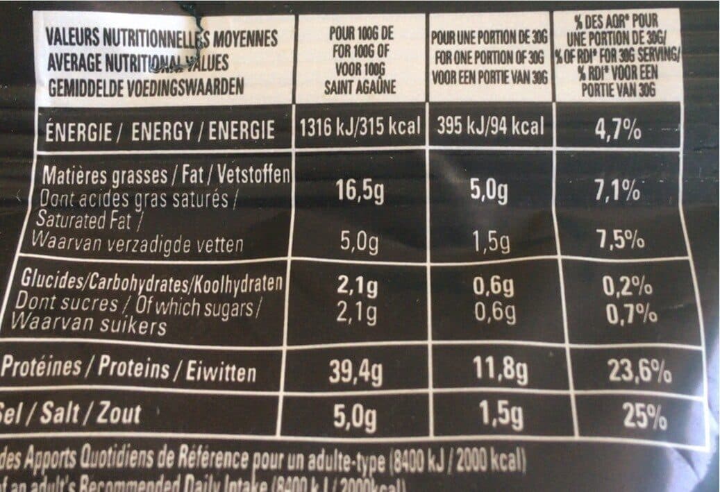 Saint Agaûne Les p'tites tranches Fumé packshot
