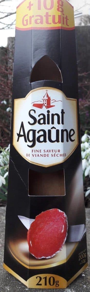 Saint Agaune Spécialité de saucisson sec Saint Agaûne packshot