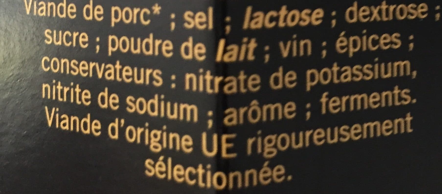 Souchon d’Auvergne Saint Agaûne - spécialité de viande séchée packshot