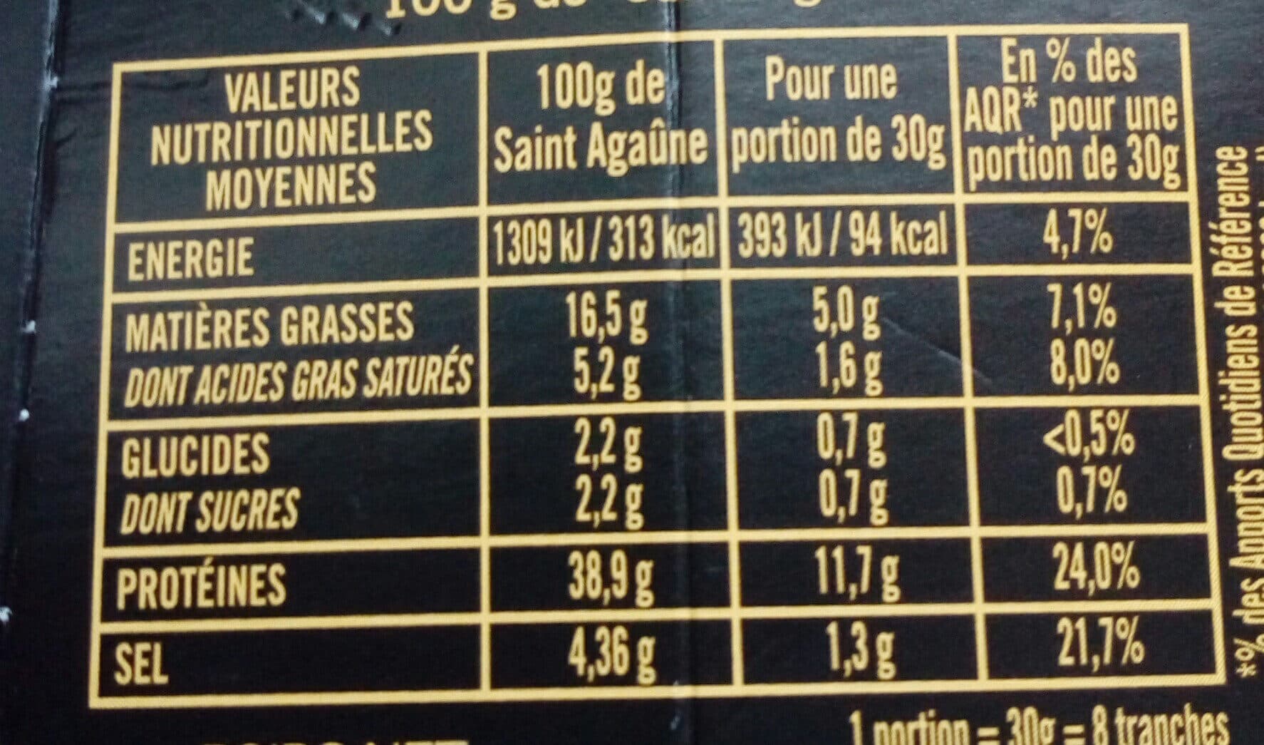 Saint Agaûne Fine saveur de viande séchée packshot