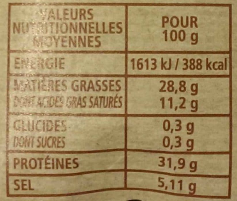 Albert Lhuissier Saucisson à l'ancienne packshot
