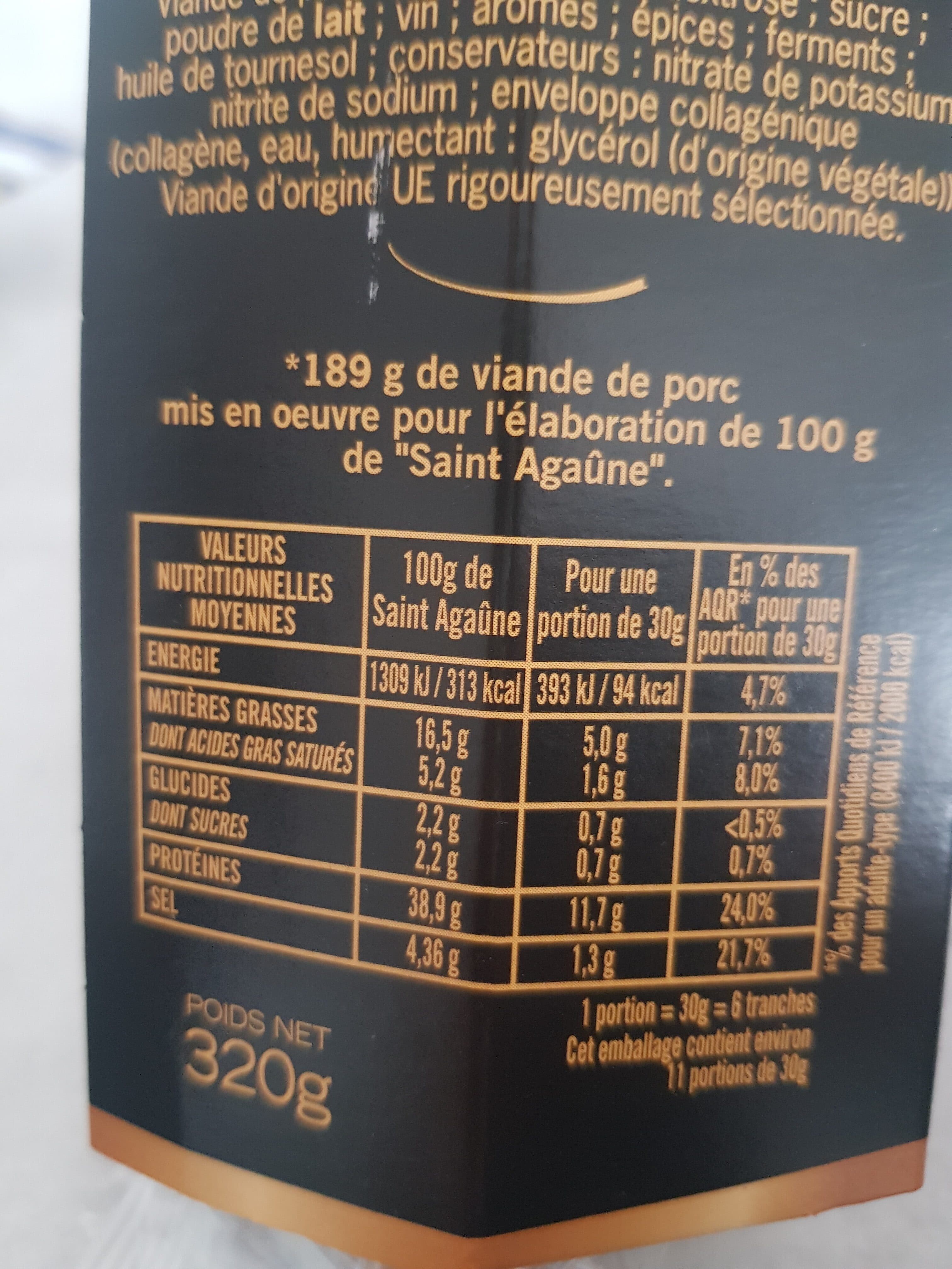 Saint agaune Saint agaune packshot