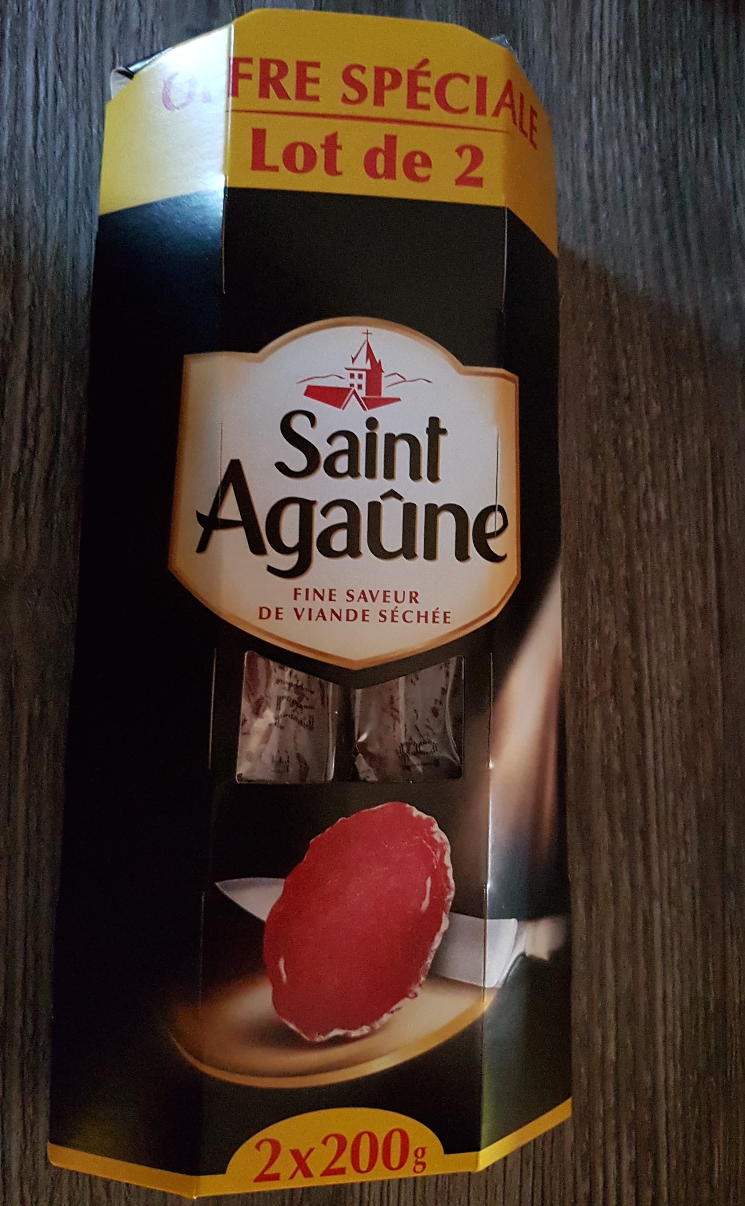 Saint agaune Saucisson Sec packshot