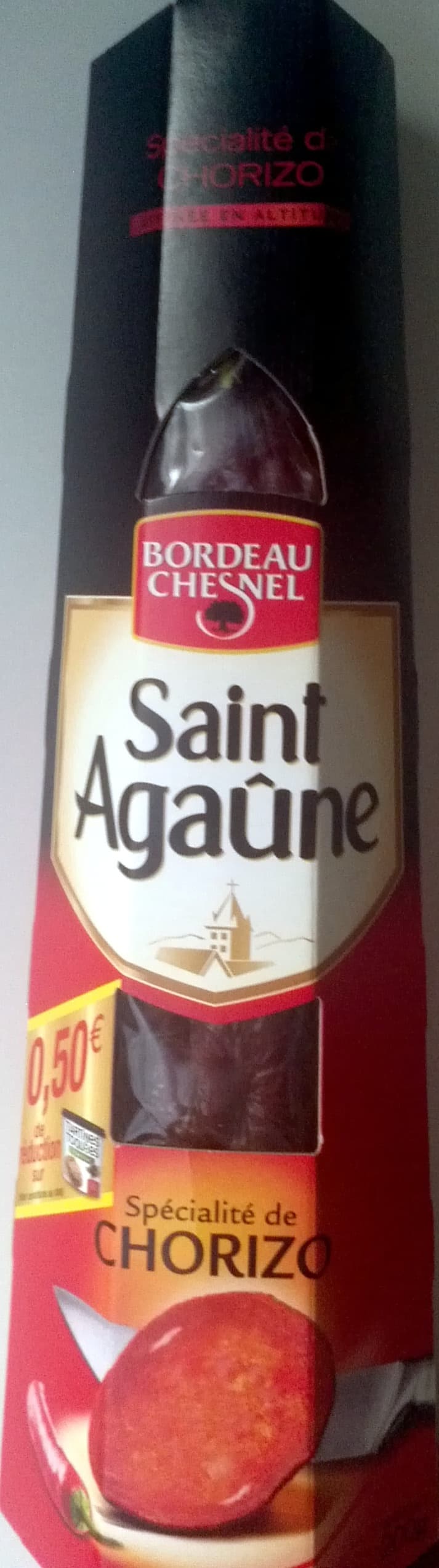 Bordeau Chesnel Saint Agaûne chorizo packshot