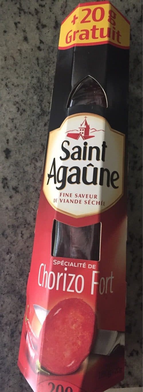 Saint Agaune Chorizo fort Bordeau packshot